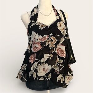 floral halter top